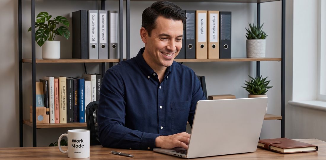 An operations lead working through an automated service queue